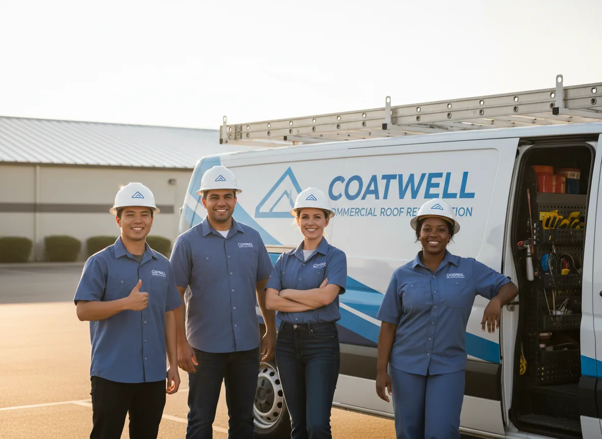 Commercial roof coating company in Lampasas, TX